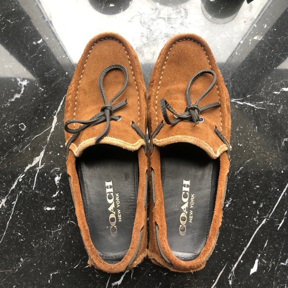 Coach Suede Driving Moc - Picture 1 of 6